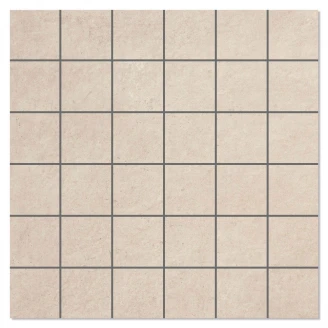 Mosaik Klinker <strong>Zeed</strong>  Beige Mat 30x30 (5x5) cm